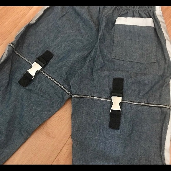 Chambray Custom Convertible Pant/Short,S - Picture 3 of 4